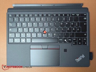 Keyboard and touchpad