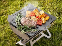 GrilTi aims to simpifly campsite grilling. 