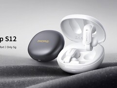 The 1More Ear Clip S12 open-ear wireless earbuds offer up to 28 hours of battery life with the case (Image source:1More)