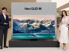 The Samsung 2023 Neo QLED 8K QNC900 TV will be available to pre-order in the Republic of Korea. (Image source: Samsung)