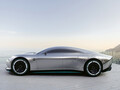 The Mercedes Vision AMG is built on the AMG.EA platform, which is due to be released in 2025. (Image source: Mercedes-AMG)
