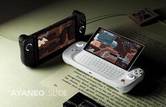 The AYANEO SLIDE will be available in at least two colour options. (Image source: AYANEO)