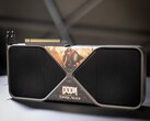 A Doom: The Dark Ages themed GeForce RTX 5090 GPU is up for grabs (image source: Nvidia)