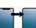 iPhone 15 might move the front camera system on the upper bezel, while iPhone 16 will likely be the first model to feature under-display cameras. (Image Source: PetaPixel)