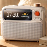 The Divoom FlowToo portable 10W Bluetooth speaker comes with a handful of useful features including an alarm clock.