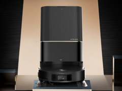 The Dreame X40 Pro Ultra can fit under low furniture thanks to its retractable LiDAR turret. (Image source: Dreame)