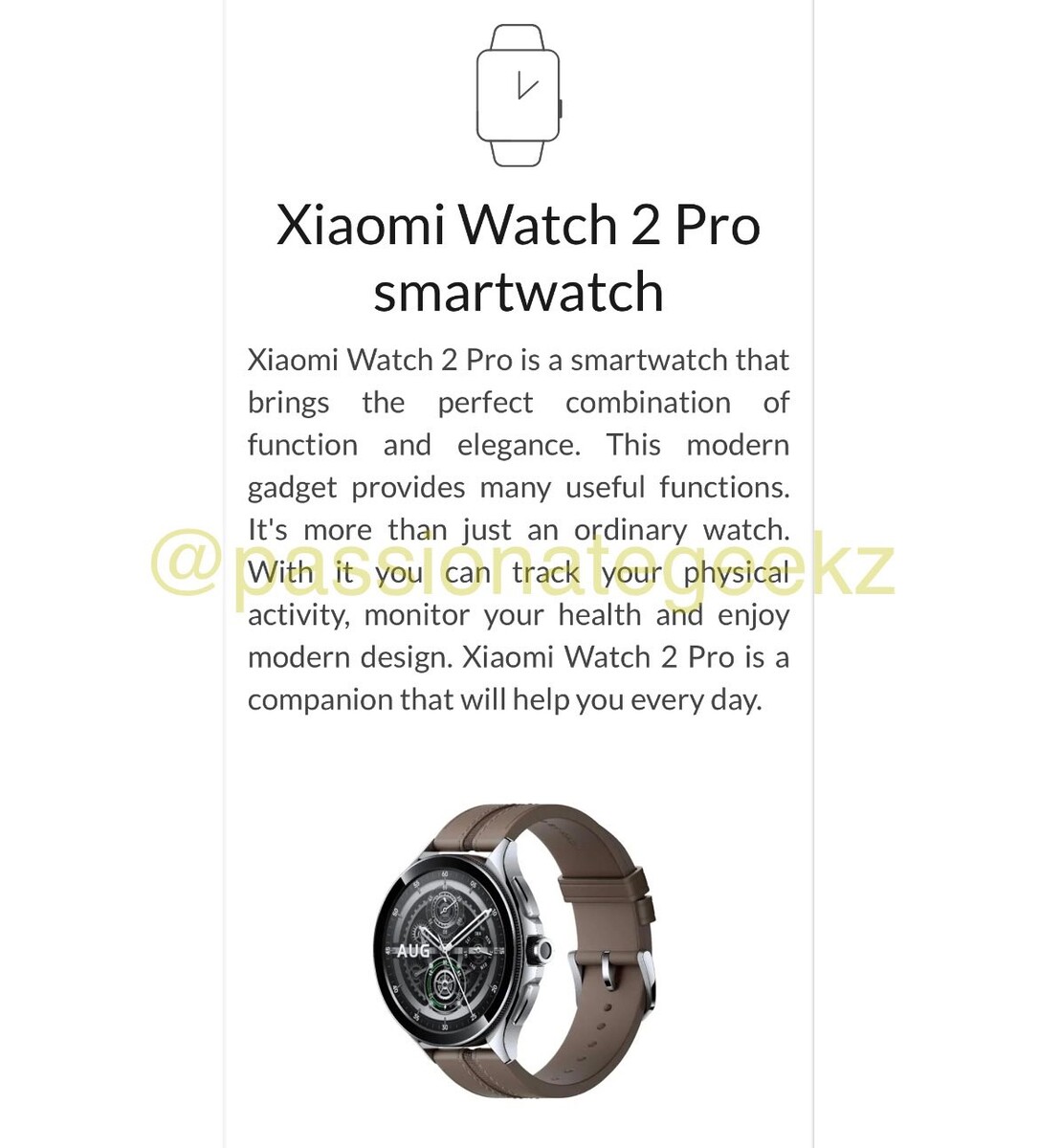 Xiaomi Watch 2 Pro launching next week as new Galaxy Watch6, Pixel Watch 2  and TicWatch Pro 5 alternative -  News