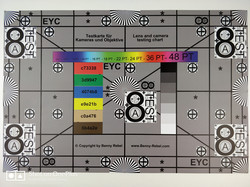 photo of reference card