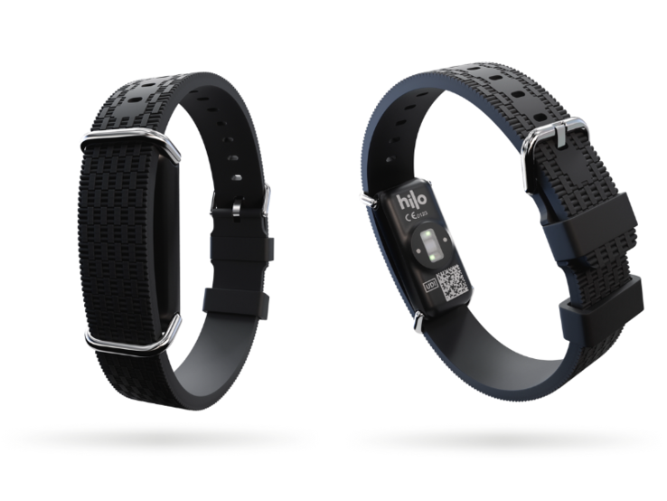 The Aktiia G0 blood pressure monitor (pictured) is also known as the Hilo Band. (Image source: Hilo)