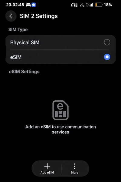 The Honor Magic9 Pro Max is one of the first Chinese phones to feature two eSIMs.