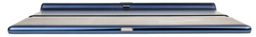 Left edge (opened): panel cover