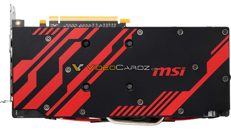 MSI RX 570 Armor MK2. (Source: Videocardz)