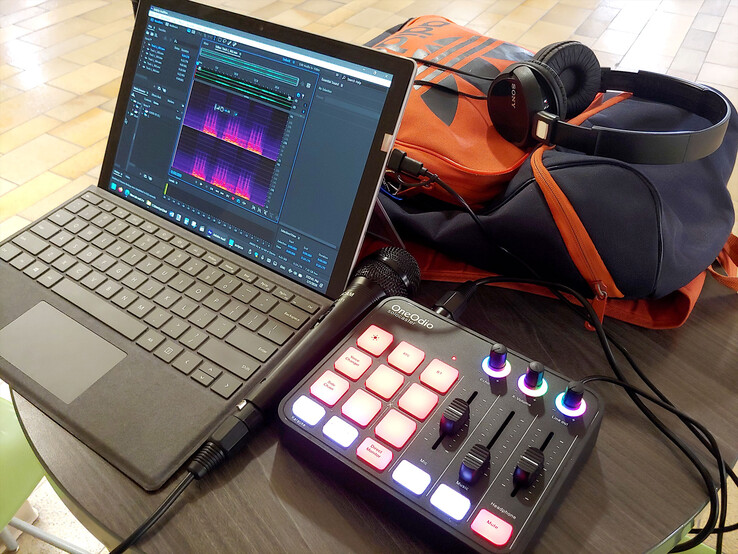Portable mixing.