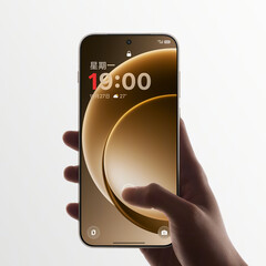 OnePlus 15 official teaser image showing front of the phone with October 27 date on the lockscreen. (Image source: OnePlus on Weibo)