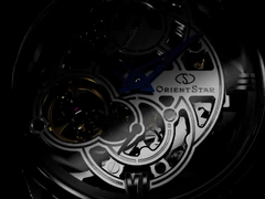 All we see in the teaser video is a run of dark macro footage showing a skeletonized bridge carrying the Orient Star name.