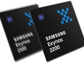 The Samsung Exynos 2200 GPU apparently posted impressive benchmark gains over its predecessor. (Image source: Samsung - edited)