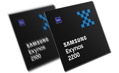 The Samsung Exynos 2200 GPU apparently posted impressive benchmark gains over its predecessor. (Image source: Samsung - edited)