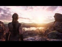An image showing Senua and an environment in Senua’s Saga: Hellblade II.