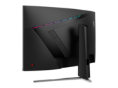 MSI's MAG 325CQRXF E2 240Hz WQHD gaming monitor. (Image source: MSI)