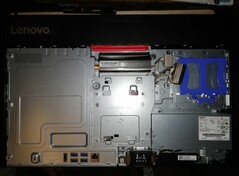 Access to the SATA slot