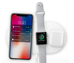 Apple&#039;s AirPower Qi-enabled wireless charging mat was publicly announced then, embarrinsly, publicly cancelled. (Source: Apple)