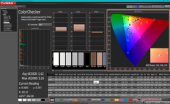 ColorChecker before calibration