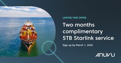 The free Starlink Internet offer worth $10,000 (image: Anuvu)