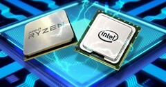 Both AMD and Intel are offering strong mobile processors for laptop OEMs. (Image source: HardZone)