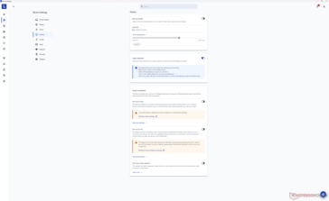 Presence detection and battery charging settings