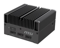 MSI MS-C918S: New Mini-PC is passively cooled. (Image source: MSI)