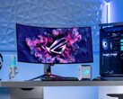 The ROG Swift OLED PG39WCDM has finally started on the road to a global release. (Image source: ASUS)