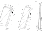 Samsung rollable patent shows what the Sony rollable smartphone might look like. (Source: Letsgodigital) 