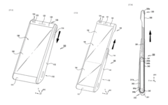 Samsung rollable patent shows what the Sony rollable smartphone might look like. (Source: Letsgodigital) 