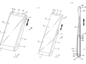 Samsung rollable patent shows what the Sony rollable smartphone might look like. (Source: Letsgodigital) 