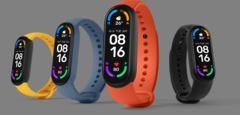 The Mi Smart Band 6 NFC supports contactless payments in cooperation with Mastercard. (Image source: Xiaomi)