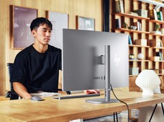 The OmniStudio X has a pop-up webcam and a range of AI features. (Image source: HP)