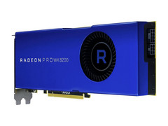 The Radeon Pro WX 8200 is almost as powerful as the high-end WX 9100, but the price is more than halved. (Source: Newegg)