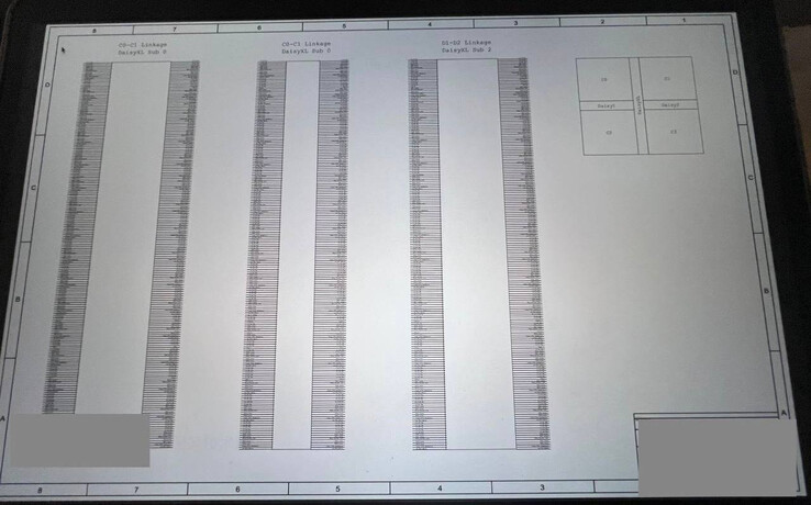 A drawing of how 'DAISYXL' combines two M1 Ultra SoCs into one SoC. (Image source: Apple Data Leak)