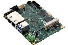 PICO-TGU4: A compact single-board computer with Tiger Lake processors and up to 32 GB of RAM (Image source: AAEON)