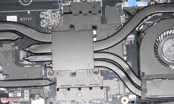 The GPU is soldered onto the motherboard