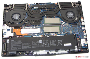 Hardware inside the Asus TUF Dash F15