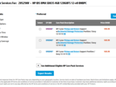 HP Care lists the SD835 powered laptop. (Source: HP)