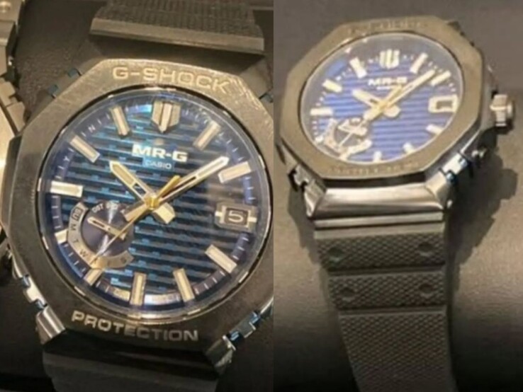 Previously leaked images of the Casio MRG-B2100R-2AJR. (Image source: Great G-Shock World)