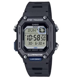 The Casio WS-B1000-2AV digital watch features 100 m (10 bar) water resistance (Image source: Casio)