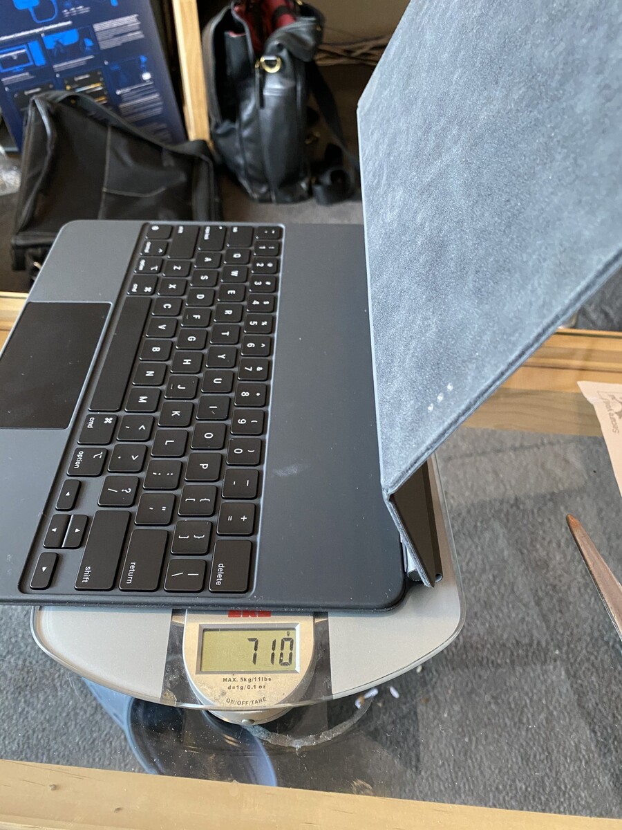 The new Magic Keyboard for the Apple iPad Pro is a real heavyweight