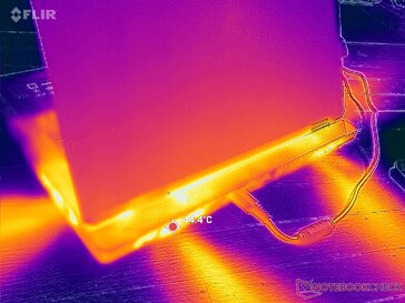 Four sets of exhaust vents
