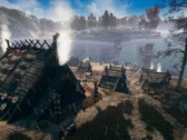 An image showing a town and buildings in Frozenheim.