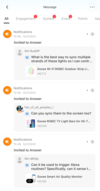 The new Govee Home app v6.7.2 Messages section. (Image source: Govee)