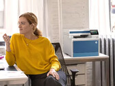 The new HP Color LaserJet printers have 20% more colors than older models. (Image source: HP)