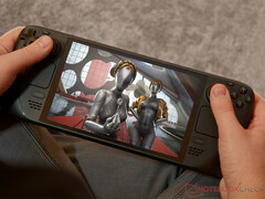 Humble Choice collection for October 2025 is now available. Pictured: Steam Deck running Atomic Heart. (Image source: Notebookcheck - edited)